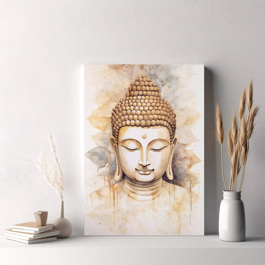 Nordic Tree of Life & Buddha Canvas Prints